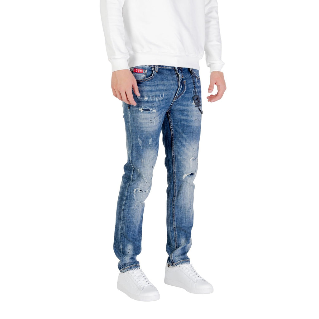 Icon herenjeans blauw