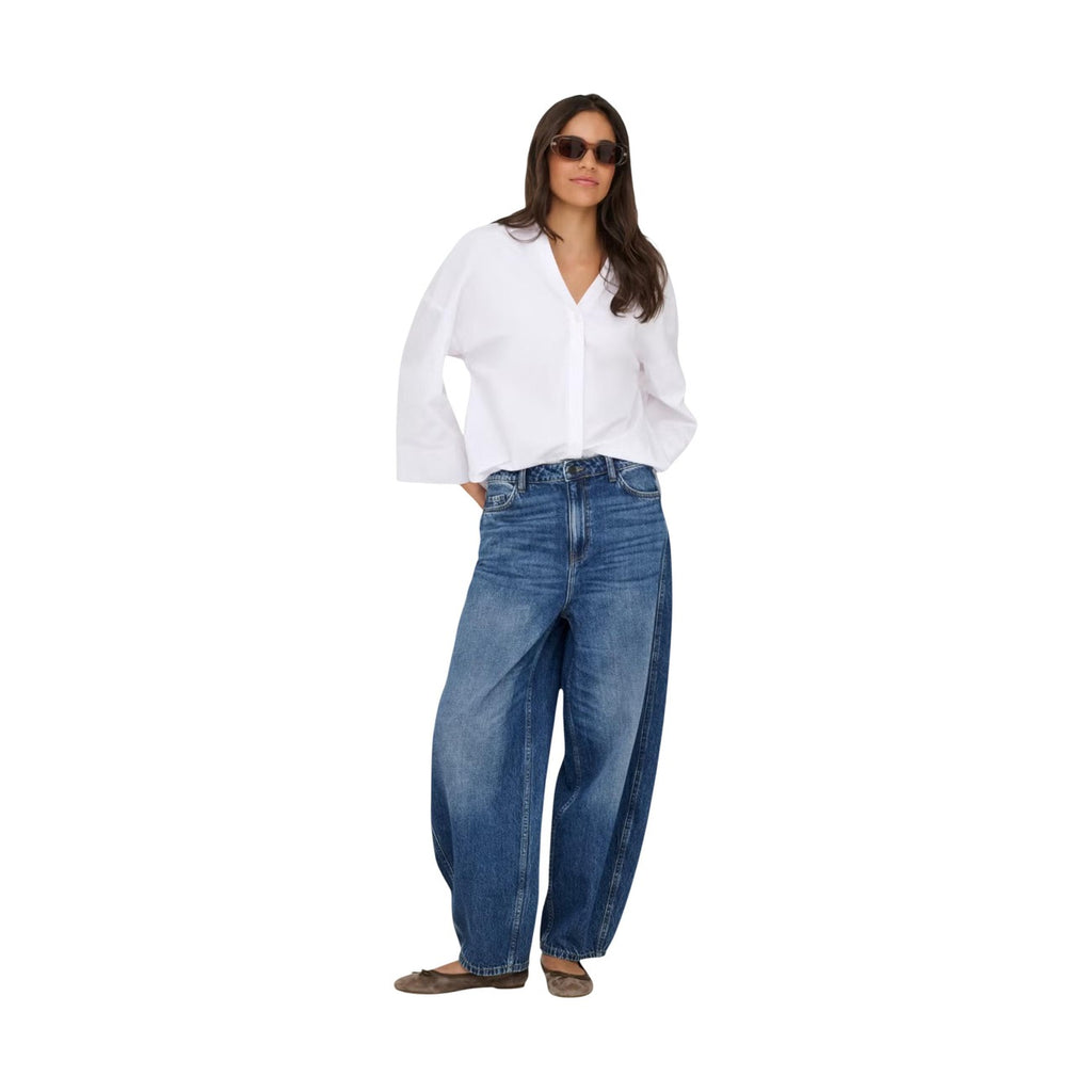 Jacqueline De Yong dames jeans blauw - productfoto 4