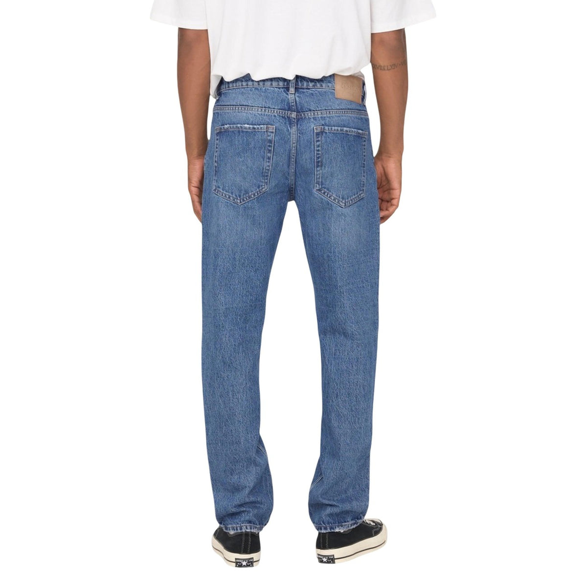 Only & Sons herenjeans lichtblauw voor- en achterzak