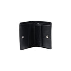 Armani Exchange portemonnee zwart met automatische knoop • zakken: binnenzakken • size (cm): 11x9x3