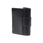 Armani Exchange portemonnee zwart met automatische knoop • zakken: binnenzakken • size (cm): 11x9x3