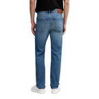Calvin Klein Jeans herenjeans blauw 85% Katoen 2% Elastaan 13% Polyester