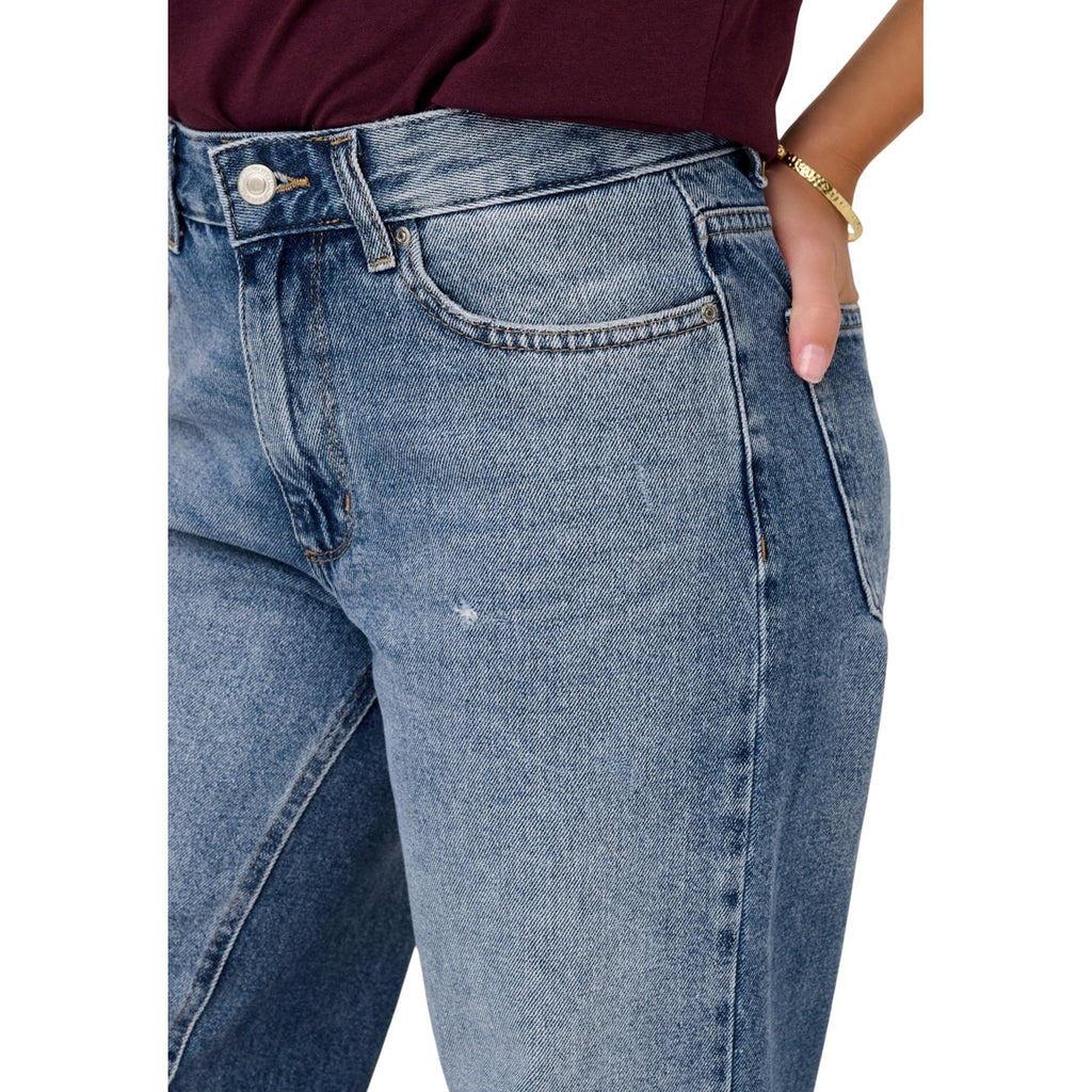 Only dames jeans blauw - productfoto 4