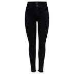 Only damesjeans zwart - vooraanzicht