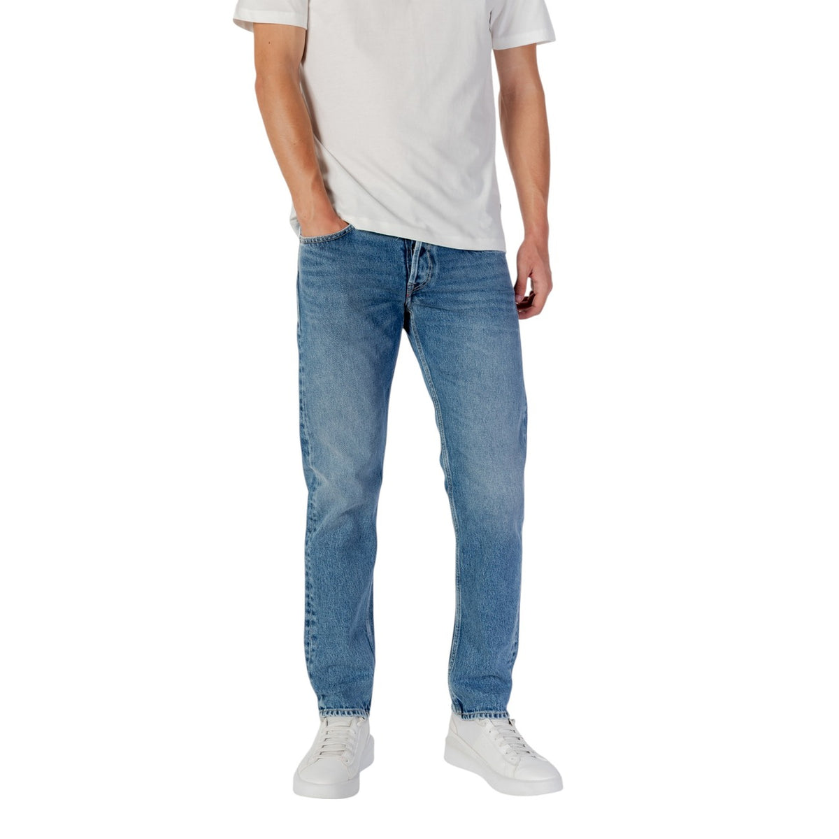 Replay herenjeans lichtblauw -gesleten effect