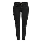 Only damesjeans zwart - vooraanzicht