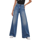 Blauw damesjeans van Guess