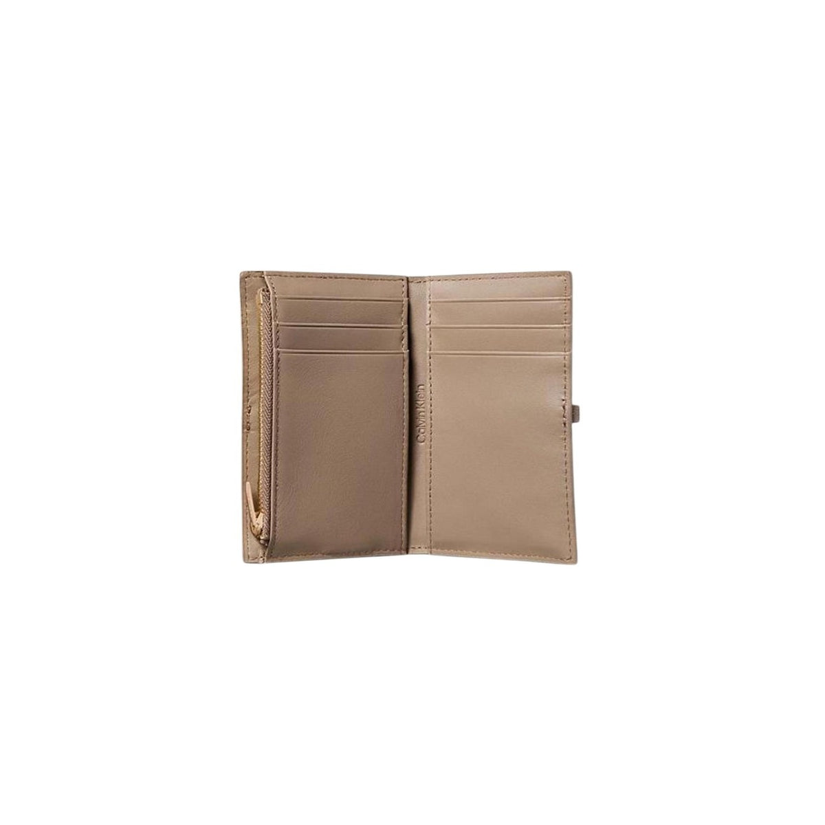 Calvin Klein portemonnee beige • zakken: binnenzakken • size (cm): 12.5x7.5x3