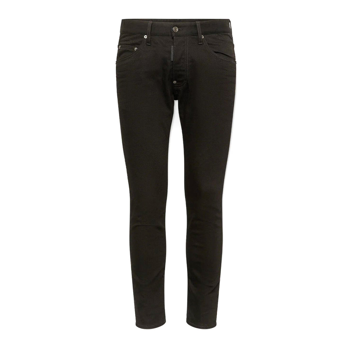 Dsquared2 herenjeans zwart rits en knopen