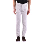 Armani Jeans herenjeans wit rits en knopen