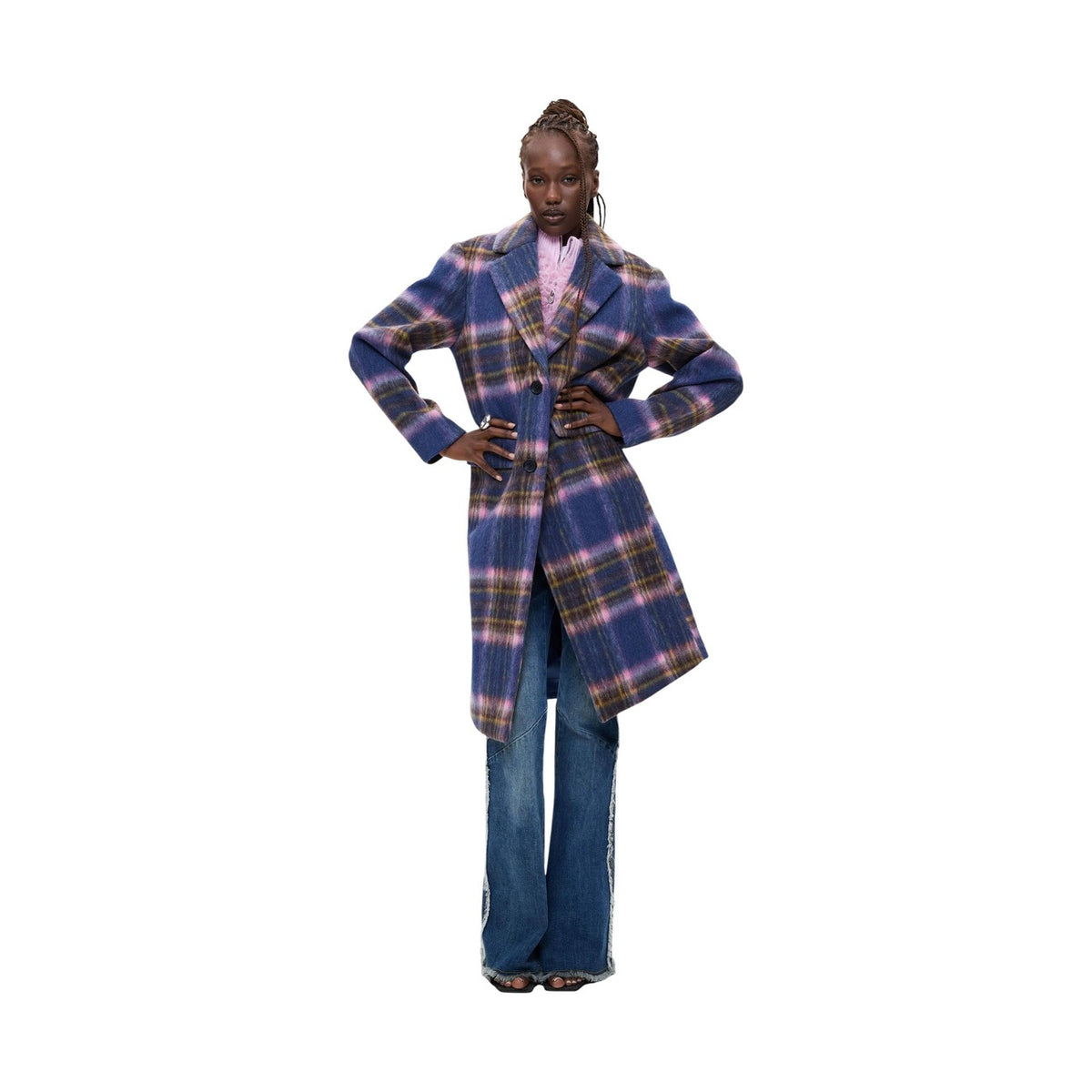 Desigual damesjas blauw - productfoto 2