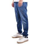 Dondup herenjeans blauw rits en knopen