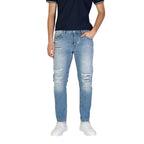 Antony Morato herenjeans blauw uni