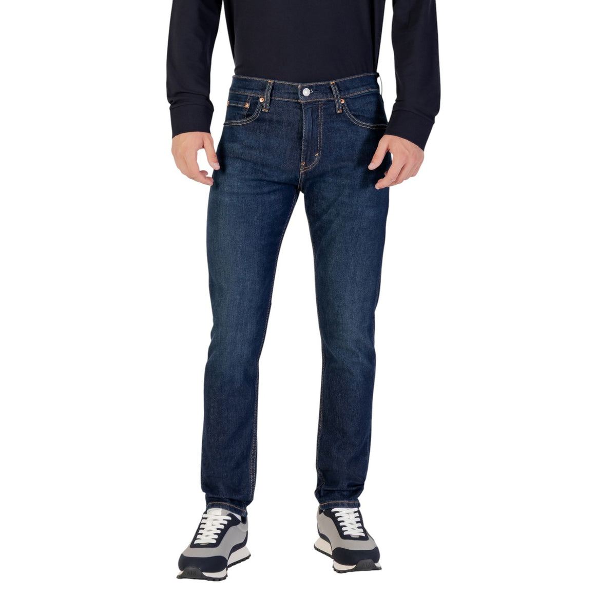 Levi`s herenjeans blauw 70% Katoen 2% Elastaan 28% Lyocell