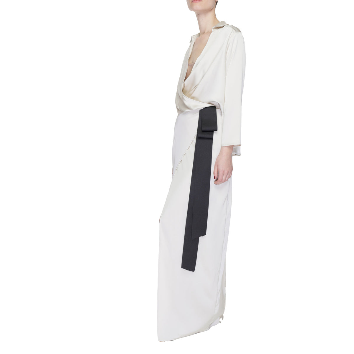 Sandro Ferrone damesjurk beige - productfoto 5