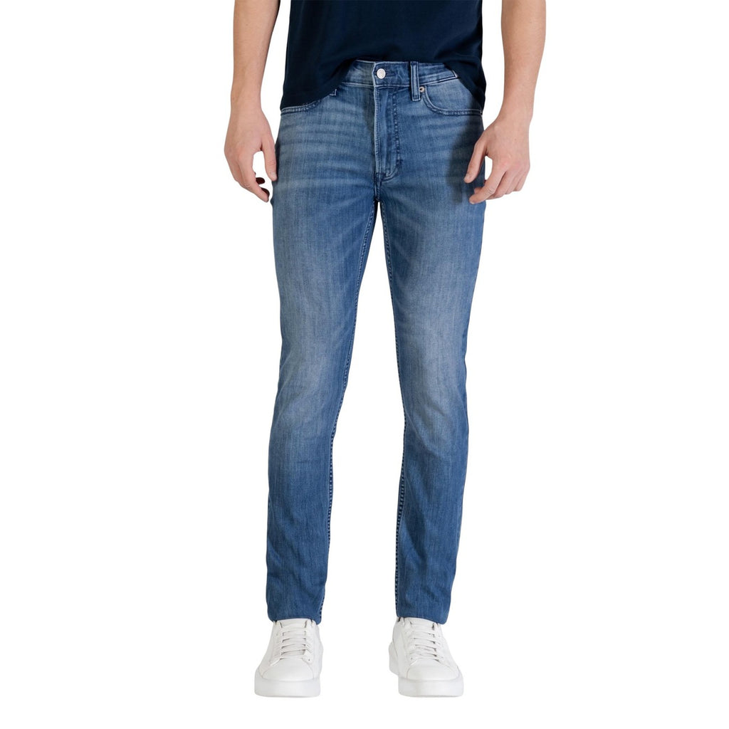 Calvin Klein Jeans herenjeans blauw spijkerstof