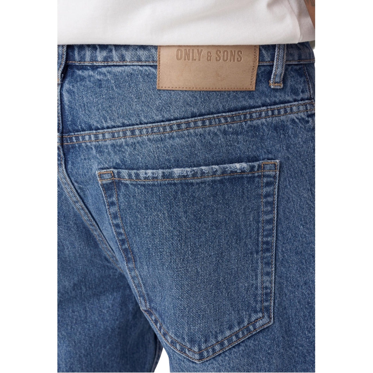 Only & Sons herenjeans lichtblauw voor- en achterzak