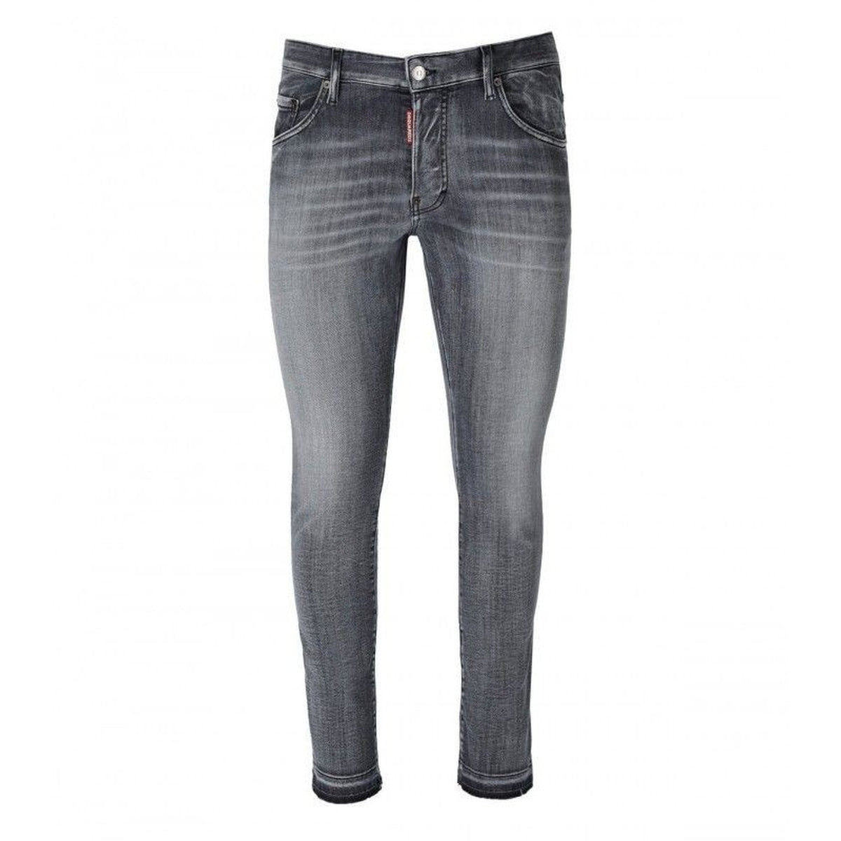 Dsquared2 herenjeans zwart -gesleten effect