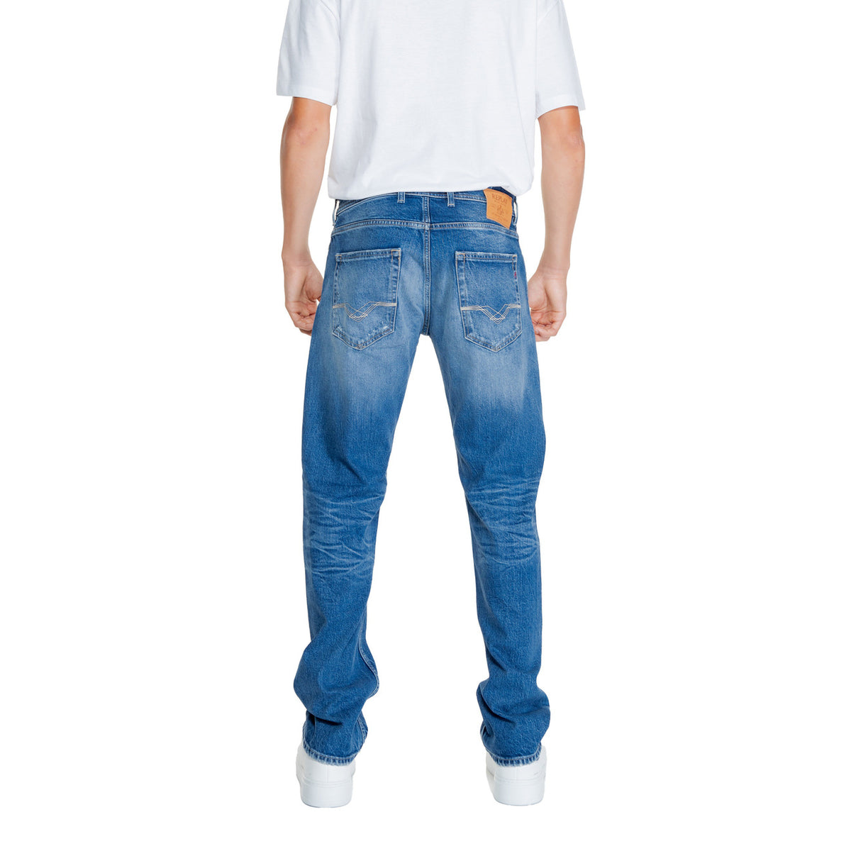 Replay herenjeans blauw 99% Katoen 1% Elastaan