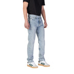 Calvin Klein Jeans herenjeans blauw uni
