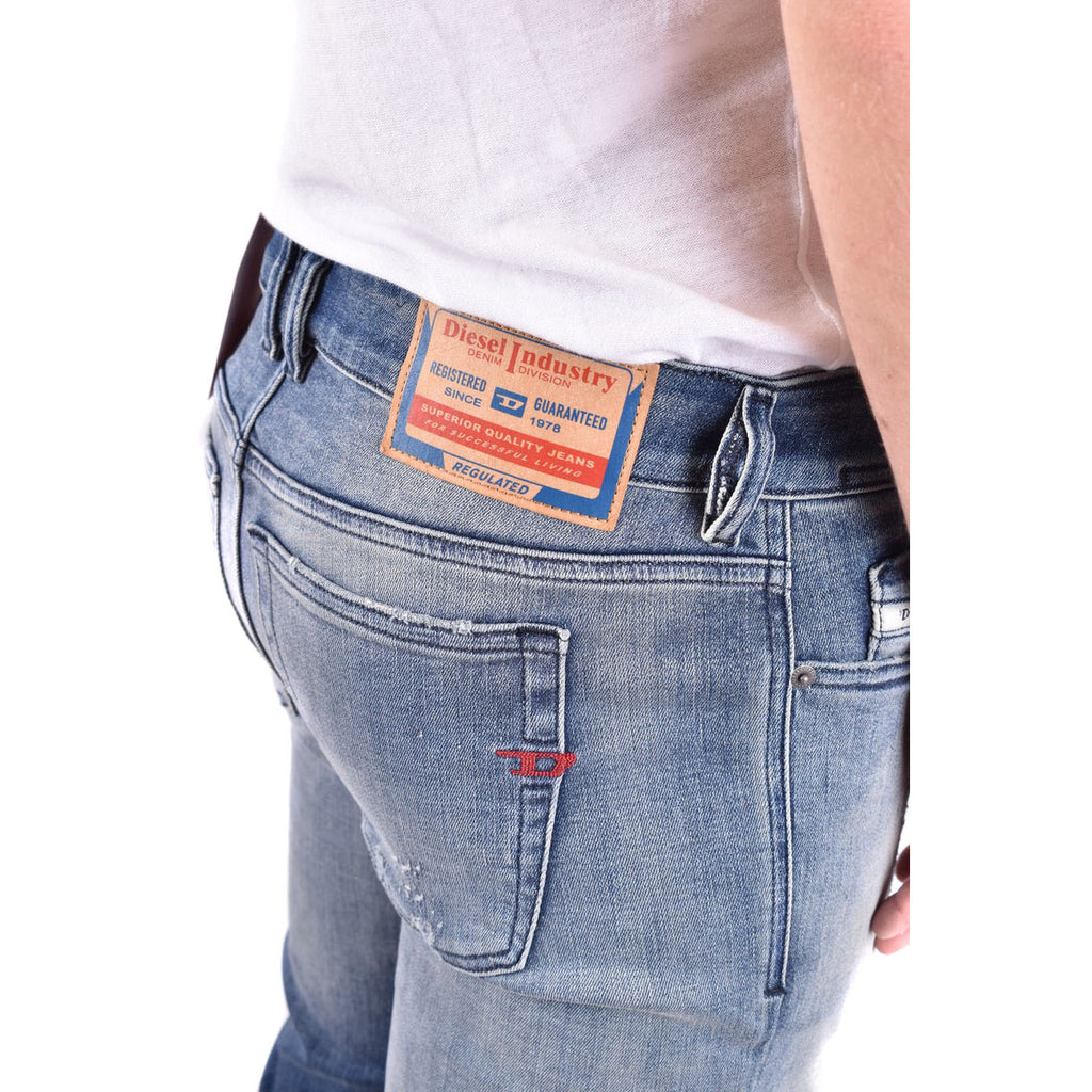 Diesel herenjeans blauw voor- en achterzak