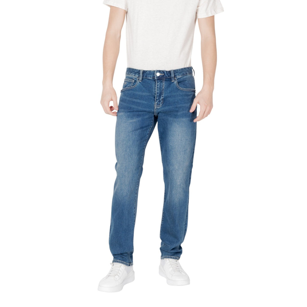 Armani Exchange herenjeans lichtblauw