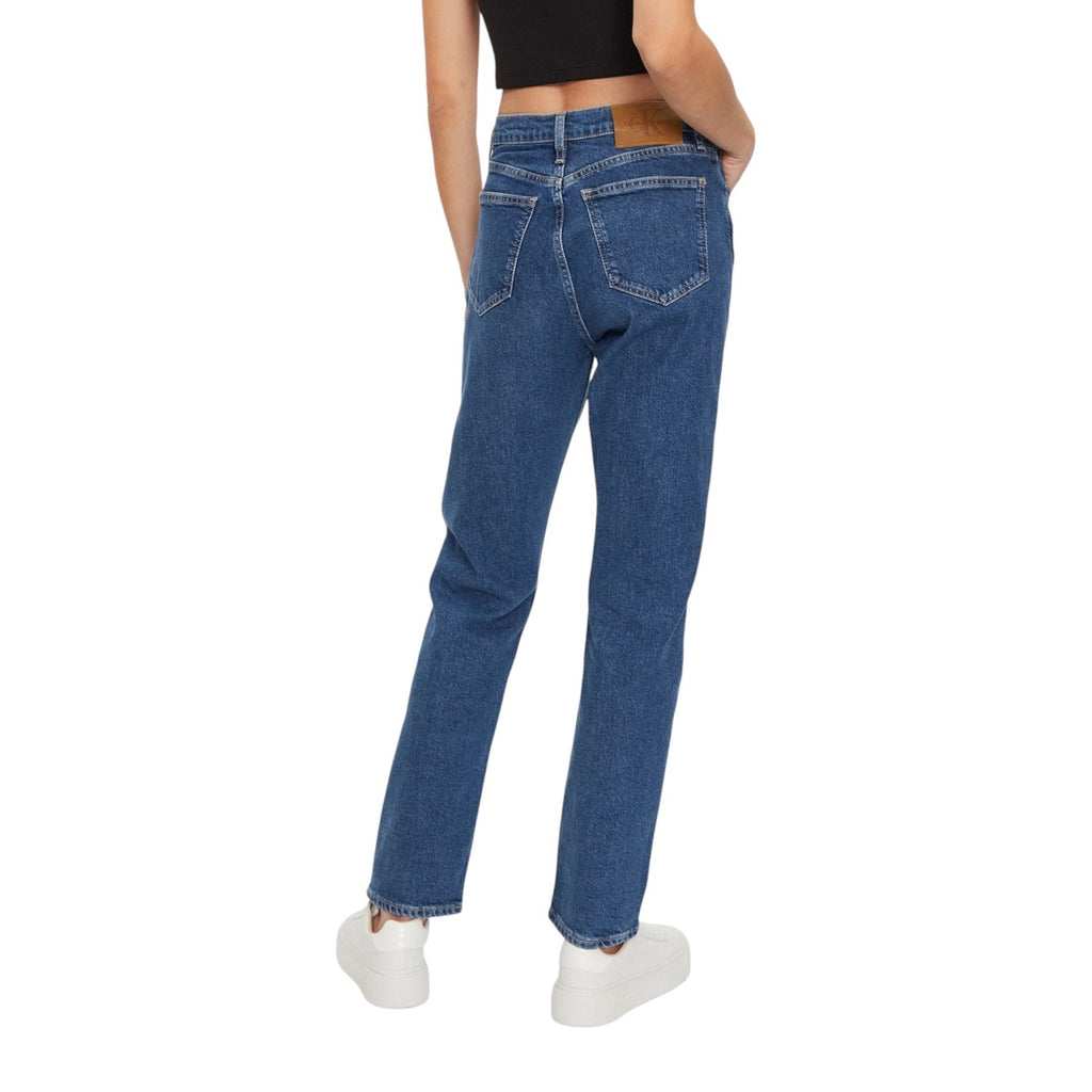 Dames denim jeans blauw van Calvin Klein Jeans