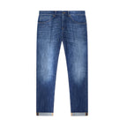 Dondup herenjeans blauw rits en knopen