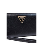Guess portemonnee zwart met knopen • zakken: binnenzakken • size (cm): 20x10x3