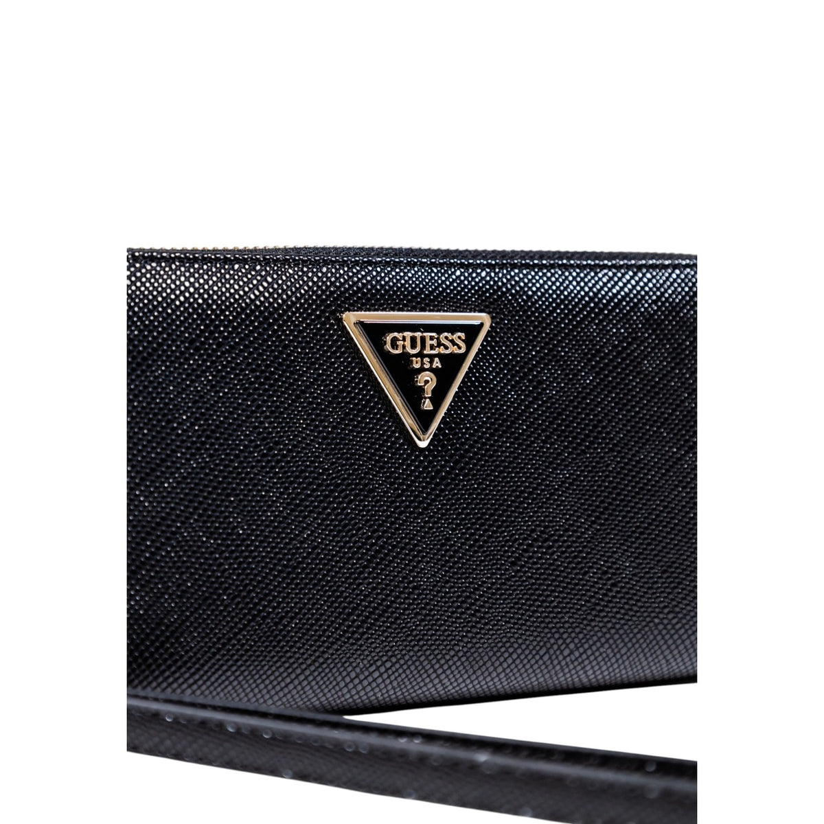 Guess portemonnee zwart met knopen • zakken: binnenzakken • size (cm): 20x10x3