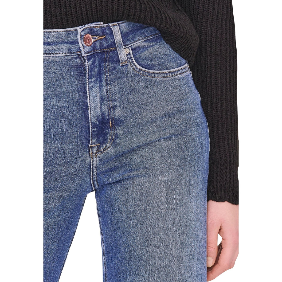 Only dames jeans blauw - productfoto 4