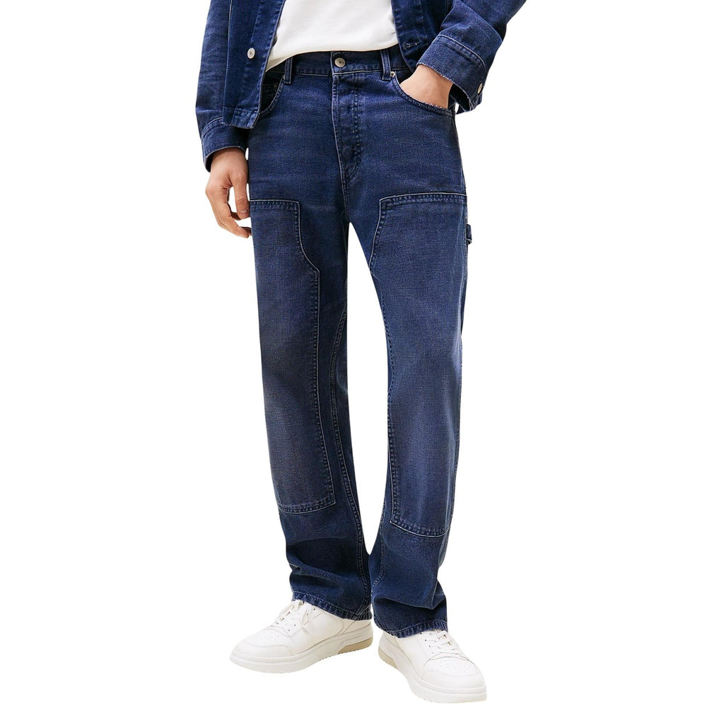 Tommy Hilfiger Jeans herenjeans blauw 30% Katoen 70% organisch katoen