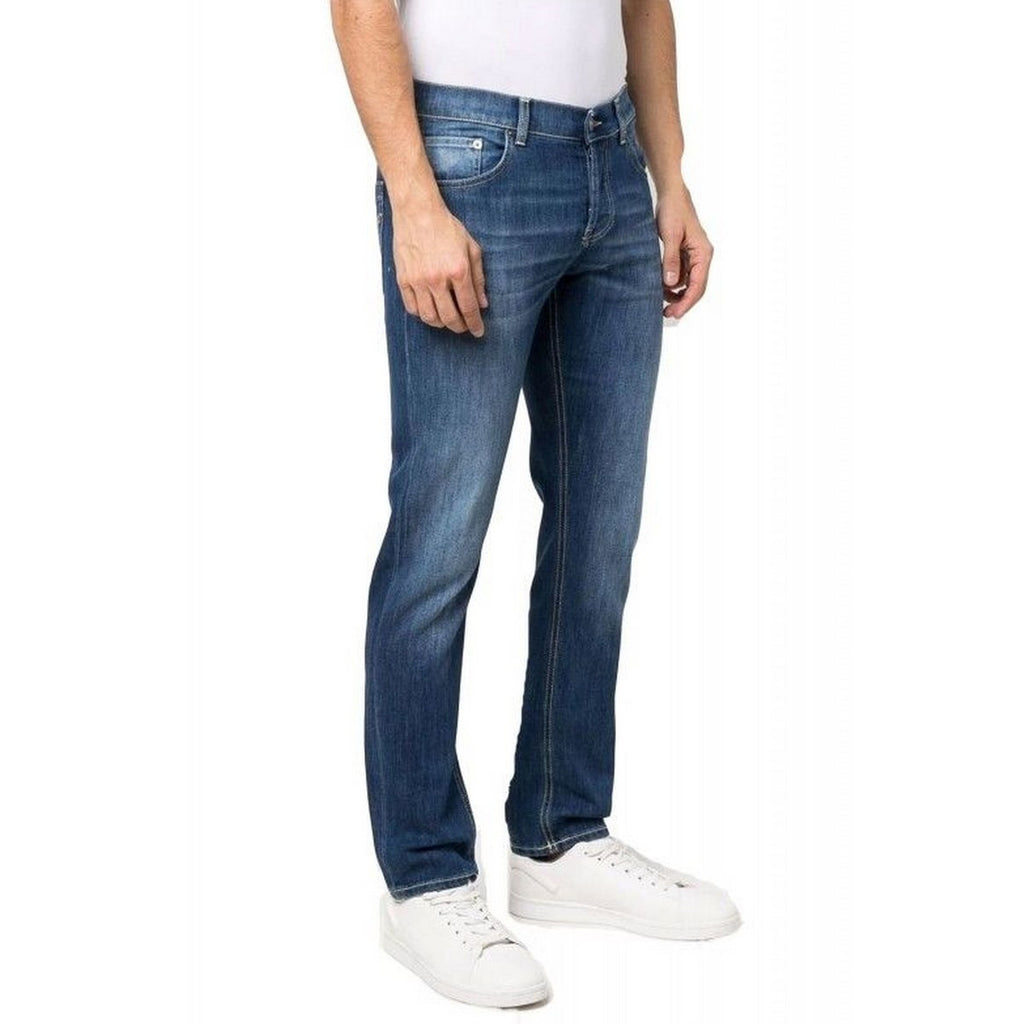 Dondup herenjeans blauw knopen