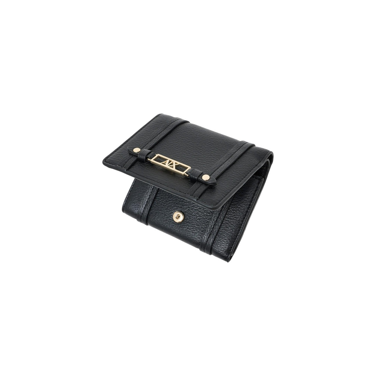 Armani Exchange portemonnee zwart • size (cm): w12 x h9 x l3 (cm)
