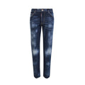 Dsquared2 herenjeans blauw uni