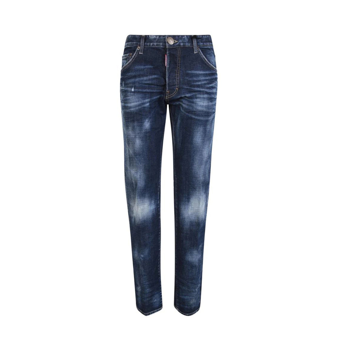 Dsquared2 herenjeans blauw uni
