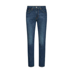 Levi`s herenjeans blauw rits en knopen