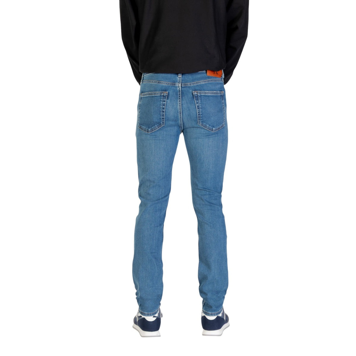 Calvin Klein Jeans herenjeans blauw 60% Katoen 20% organisch katoen 2% Elastaan 6% Elastomultiester 12% Polyester