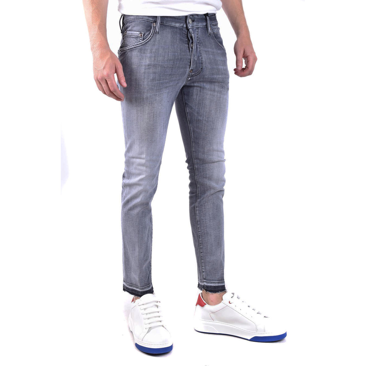 Dsquared2 herenjeans zwart -gesleten effect