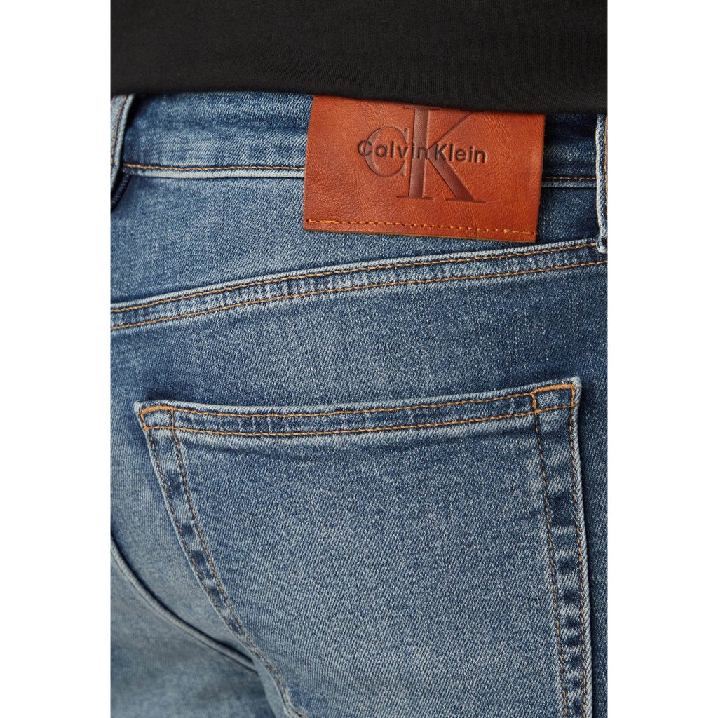 Calvin Klein Jeans herenjeans blauw voor- en achterzak