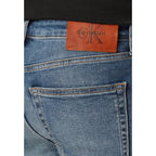 Calvin Klein Jeans herenjeans blauw voor- en achterzak
