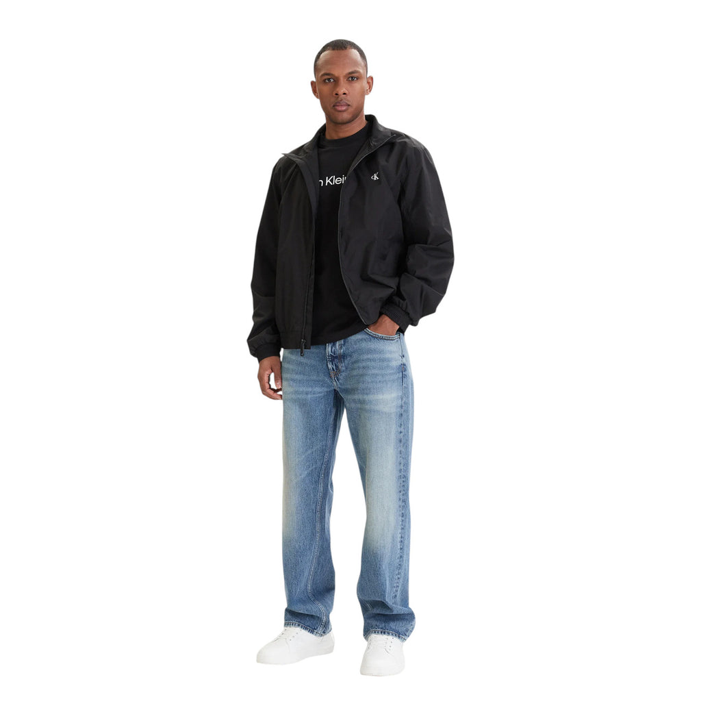 Calvin Klein Jeans herenjeans blauw rits en knopen