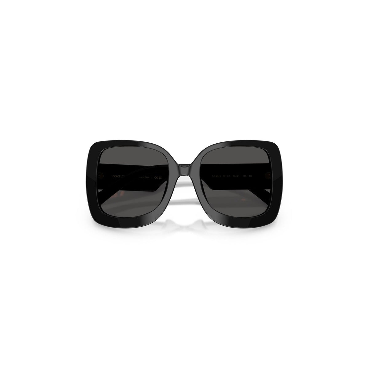 Dolce & Gabbana dameszonnebril zwart uitvoering 6