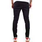 Dsquared2 herenjeans zwart rits en knopen