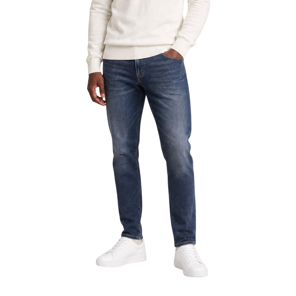 Tommy Hilfiger Jeans herenjeans blauw rits en knopen