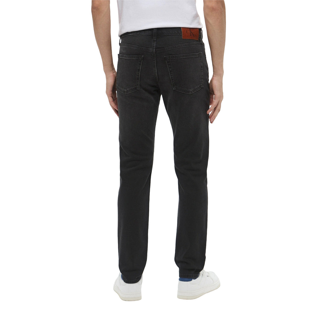 Calvin Klein Jeans herenjeans zwart 78% Katoen 20% organisch katoen 2% Elastaan