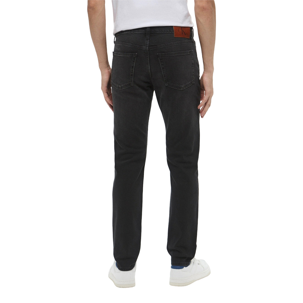 Calvin Klein Jeans herenjeans zwart 78% Katoen 20% organisch katoen 2% Elastaan