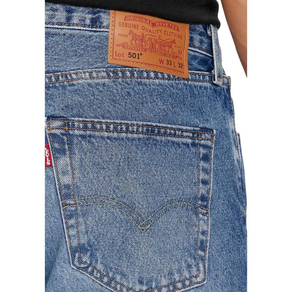 Levi`s herenjeans blauw voor- en achterzak