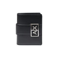 Armani Exchange portemonnee zwart met automatische knoop • zakken: binnenzakken • size (cm): 11x9x3