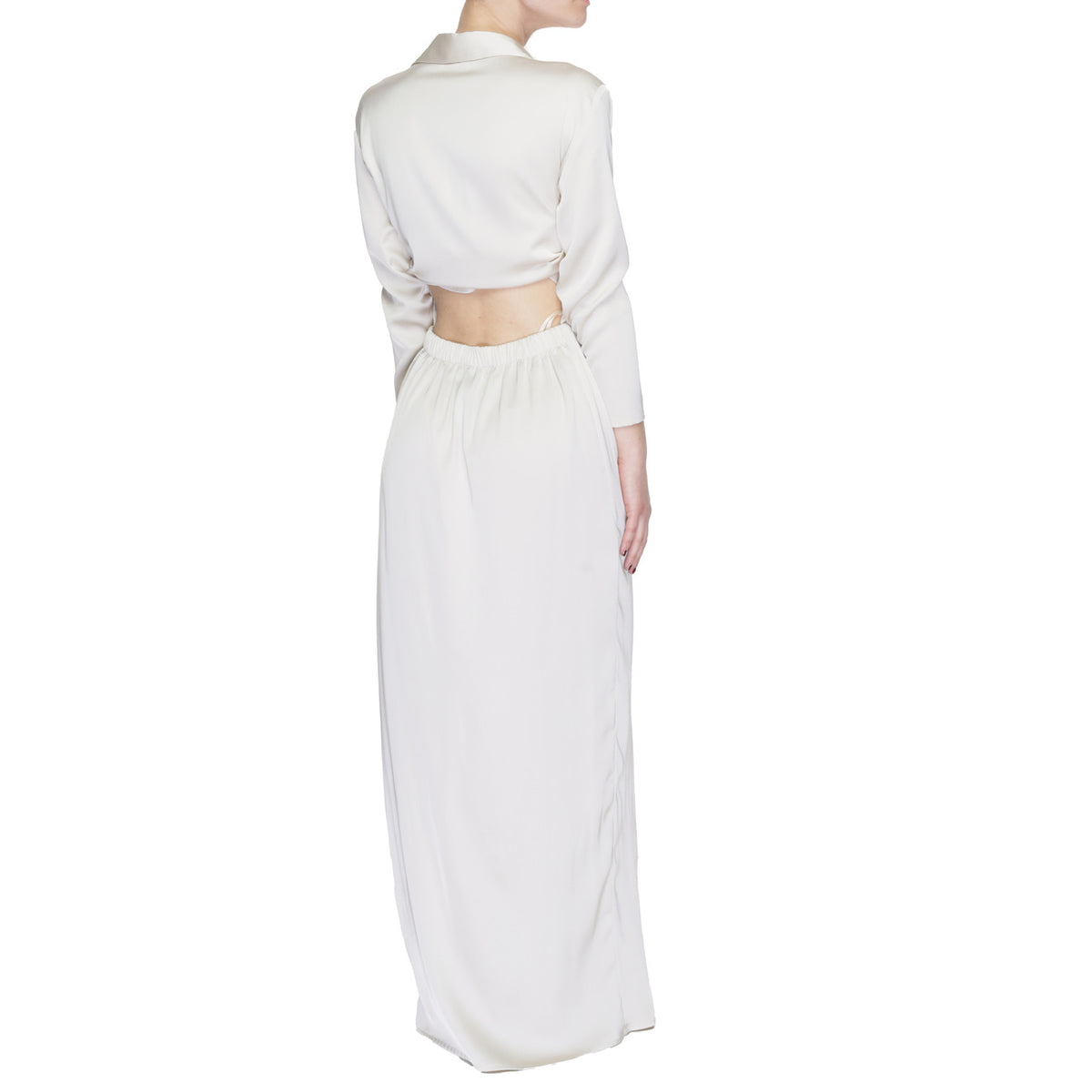 Sandro Ferrone damesjurk beige - productfoto 3